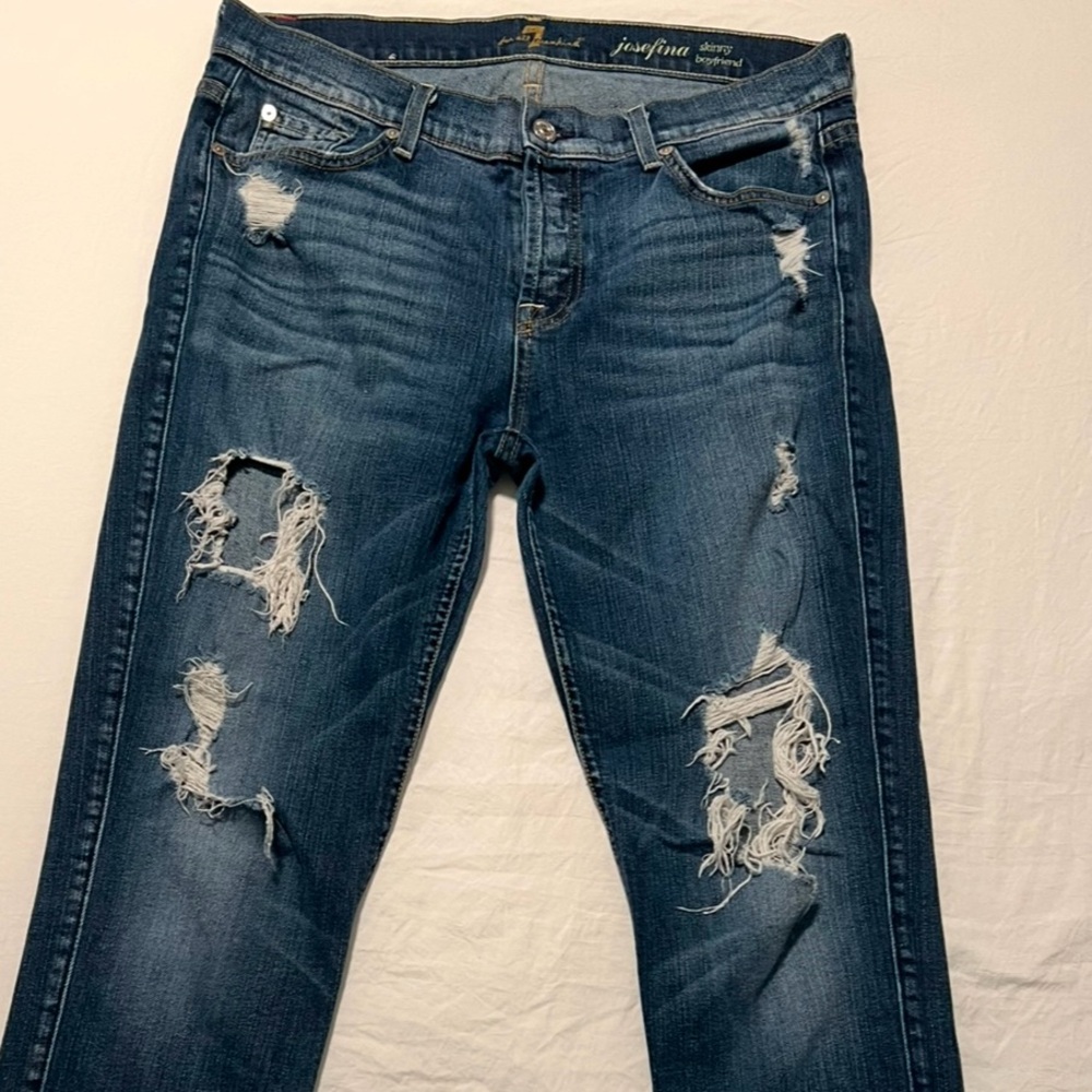 7 for all mankind jeans- boyfriend